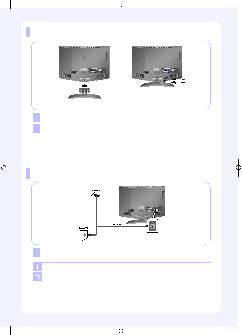 Samsung LN-R328W Easy Manual (ver.1.0)