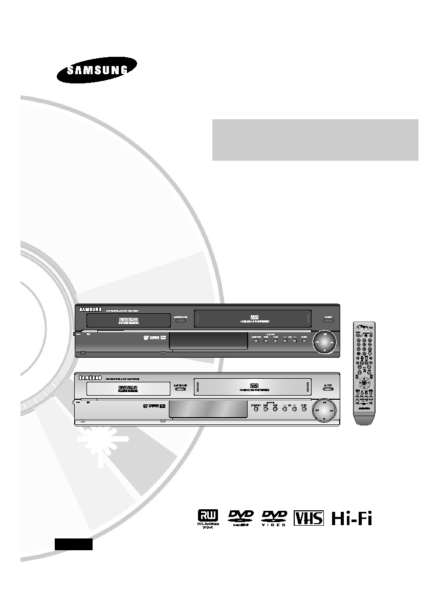 Samsung DVD-VR330S User Manual (ver.1.0)