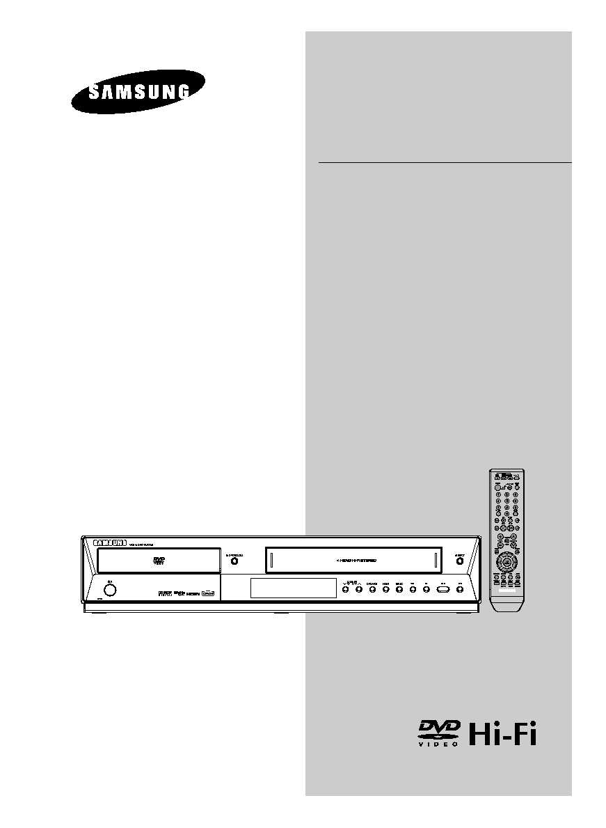 Samsung DVD-V9700 User Manual (ver.1.0)