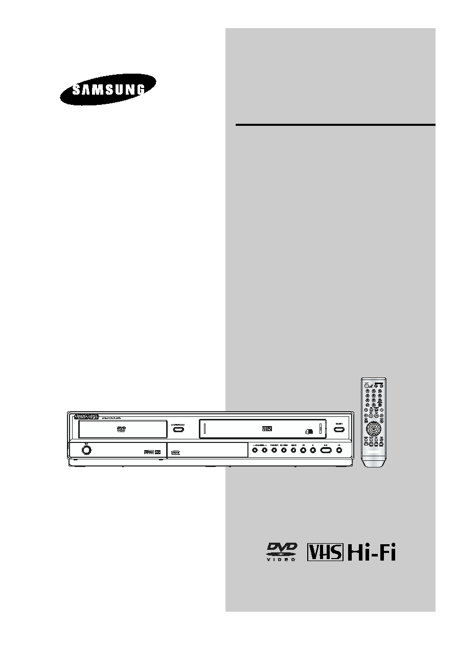 Samsung DVD-V5650 User Manual (ver.1.0)