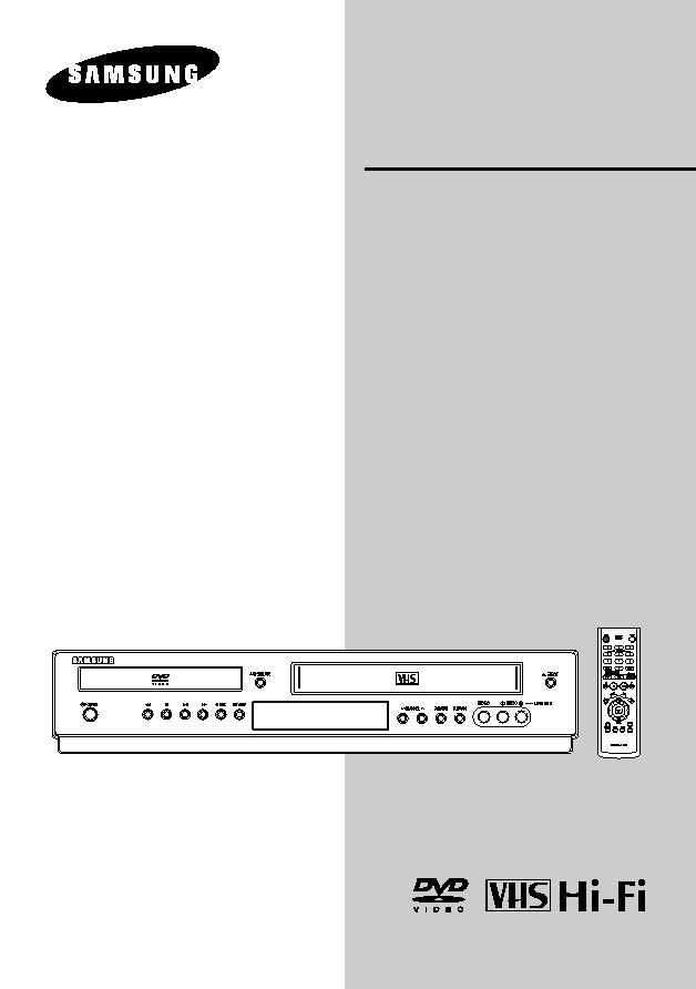Samsung DVD-V5500 User Manual (ver.1.0)