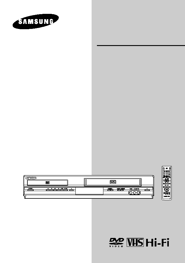 Samsung DVD-V4700 User Manual (ver.1.0)