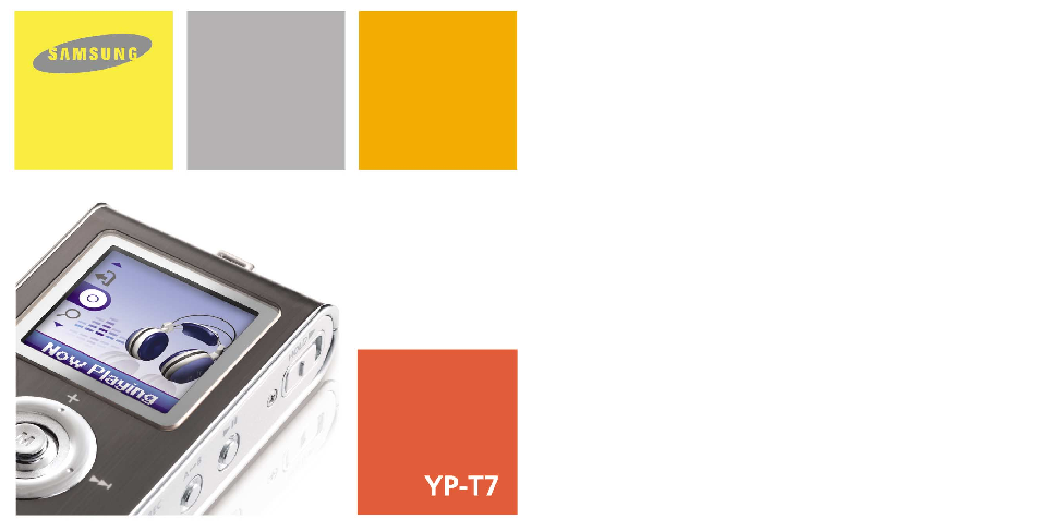 Samsung YP-T7V User Manual (ver.1.0)