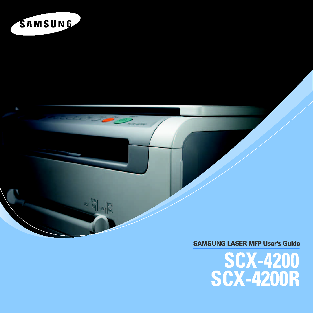 Samsung SCX-4200 User Manual (ver.3.00)